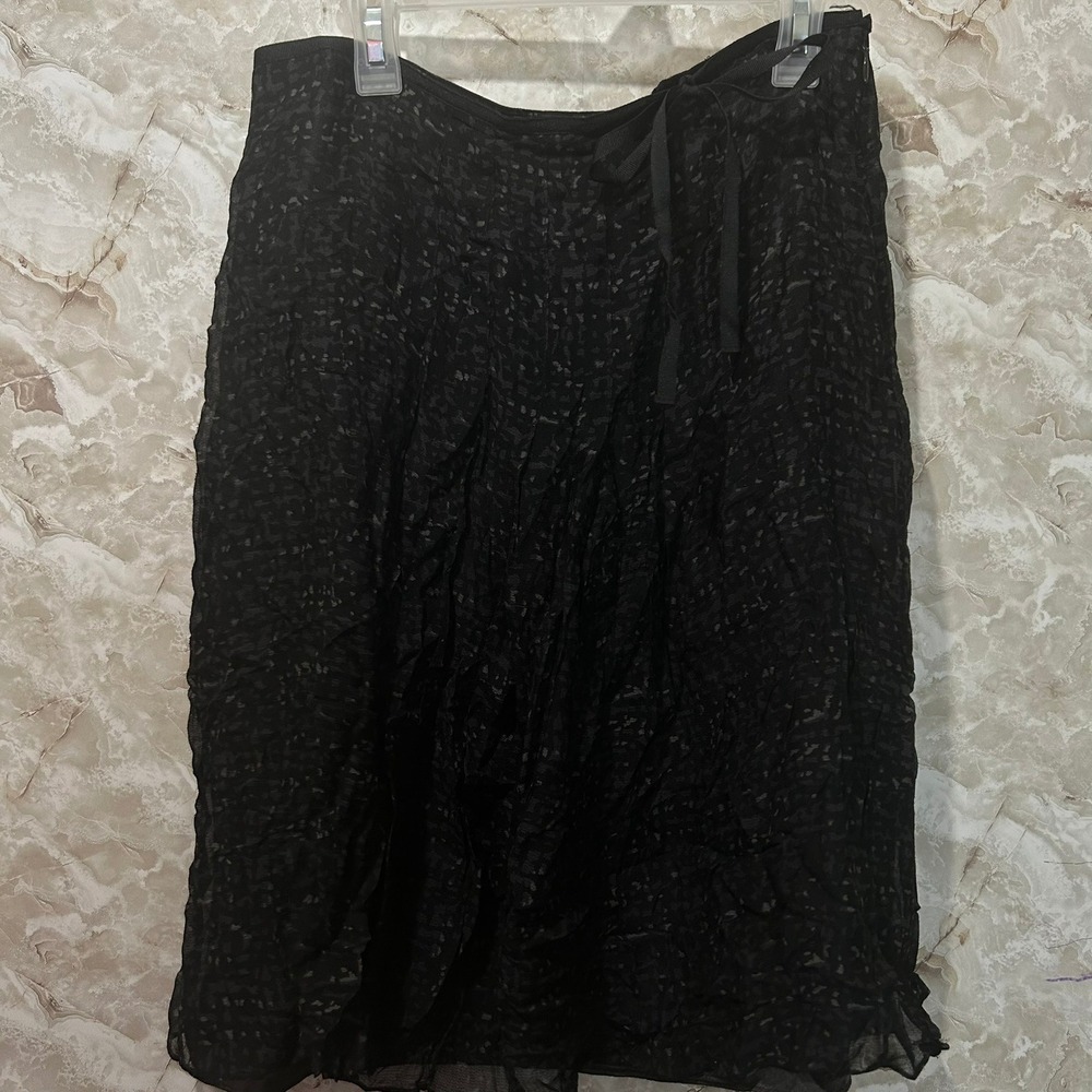 Ann Taylor Black Skirt‎ Women's Size 4 Knee Length Lined Career Party